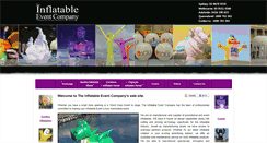 Desktop Screenshot of inflatableevent.com